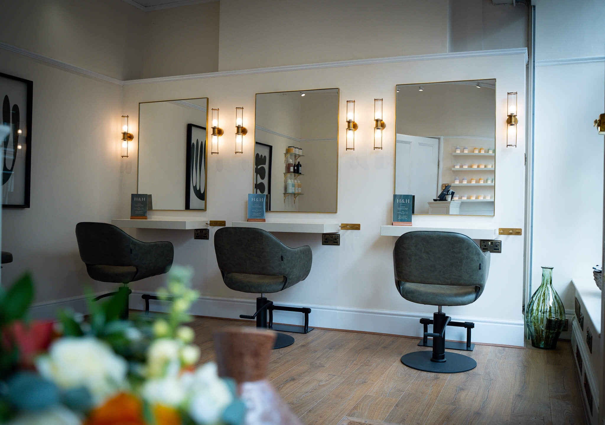 Picture of chairs in salon