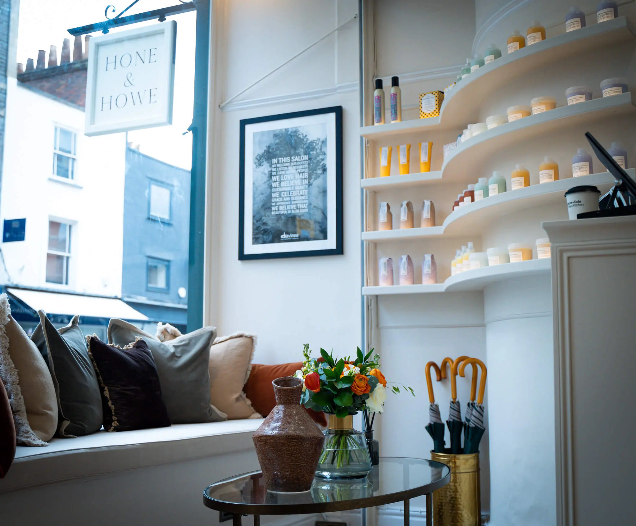 Picture of salon interior